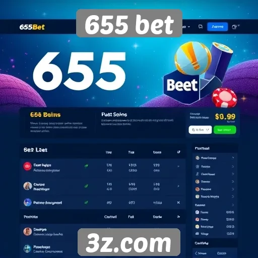 Experiência do usuário na navegação do site 655 bet